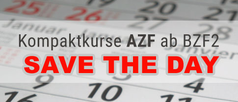 Kompaktkurse AZF für BZF2 Inhaber